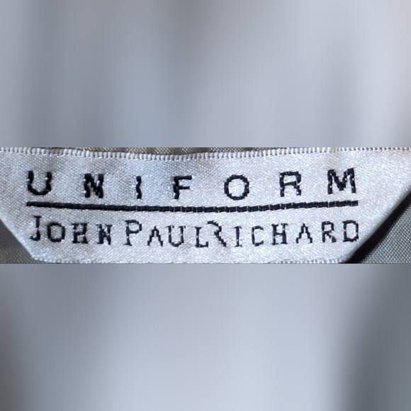 JOHN PAUL RICHARD A-Line Suede Skirt in Cream, Brown, and Black - Picture 3 of 4